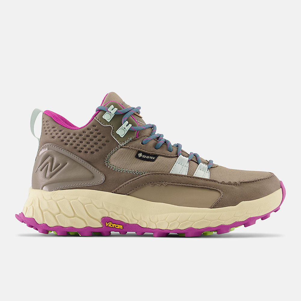 New Balance Fresh Foam X Hierro Mid Gore-Tex® Shoes Bungee with Brindle and Cosmic Jade